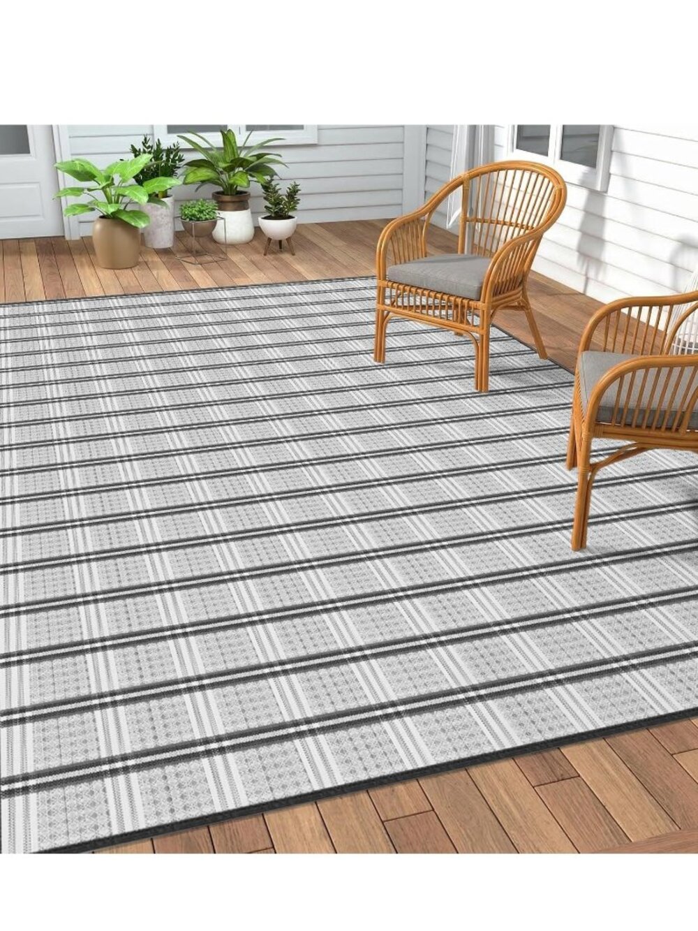 6ft x 9ft Waterproof Outdoor Rug